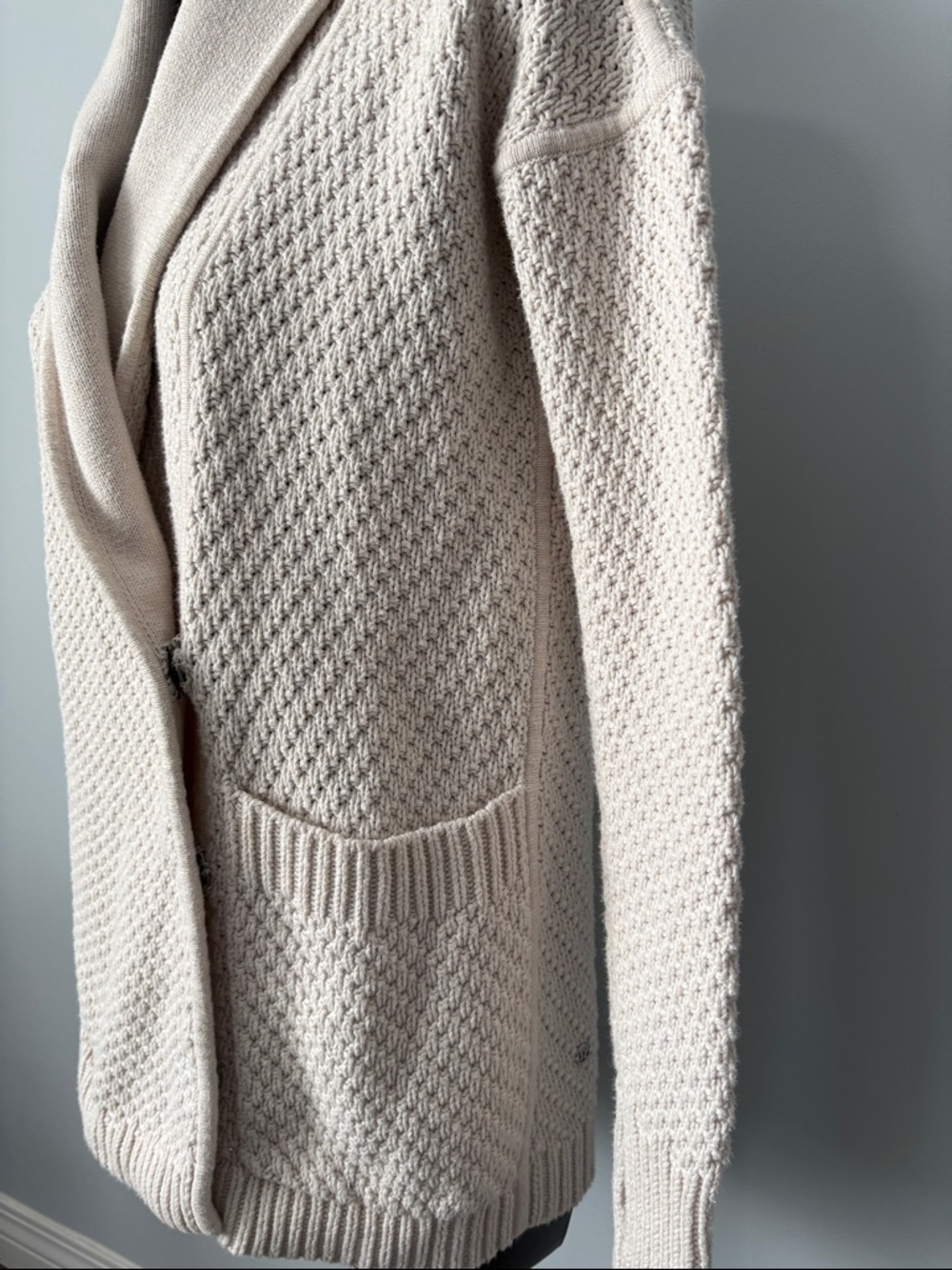 LULULEMON athletica Cotton Knit Cardigan with Logo Button - Picture 5 of 13